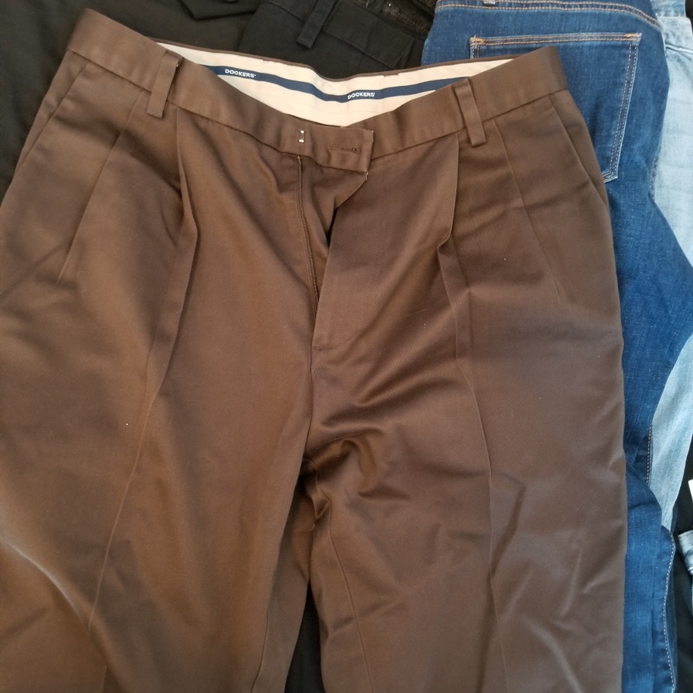 Dockers slacks brown 33x30